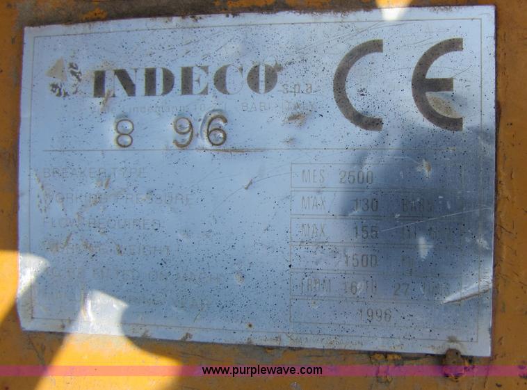 image for item 3512 1996 Indeco hydraulic breaker
