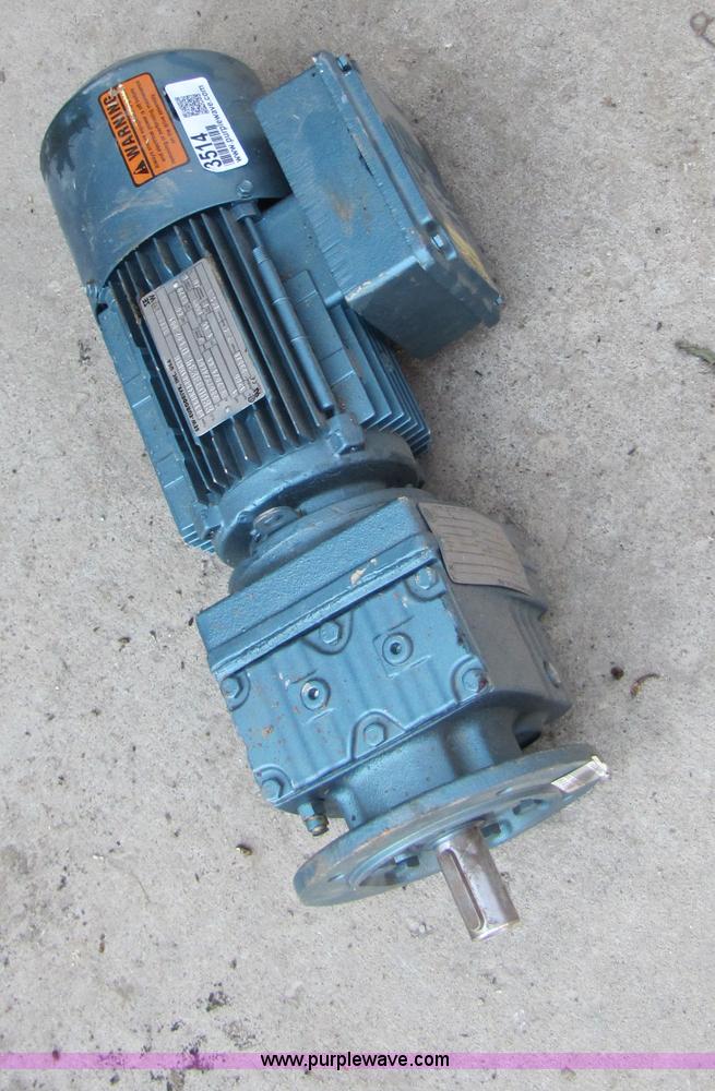 image for item 3514 SEW Eurodrive 1hp motor