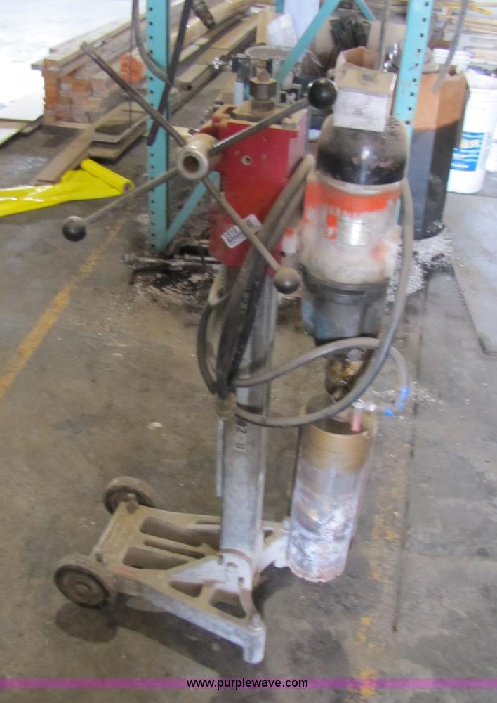 image for item 3516 Black and Decker core drill on stand