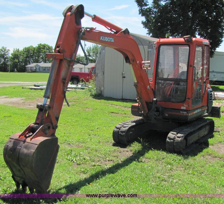 image for item 3539 1997 Kubota KX121-2 mini excavator