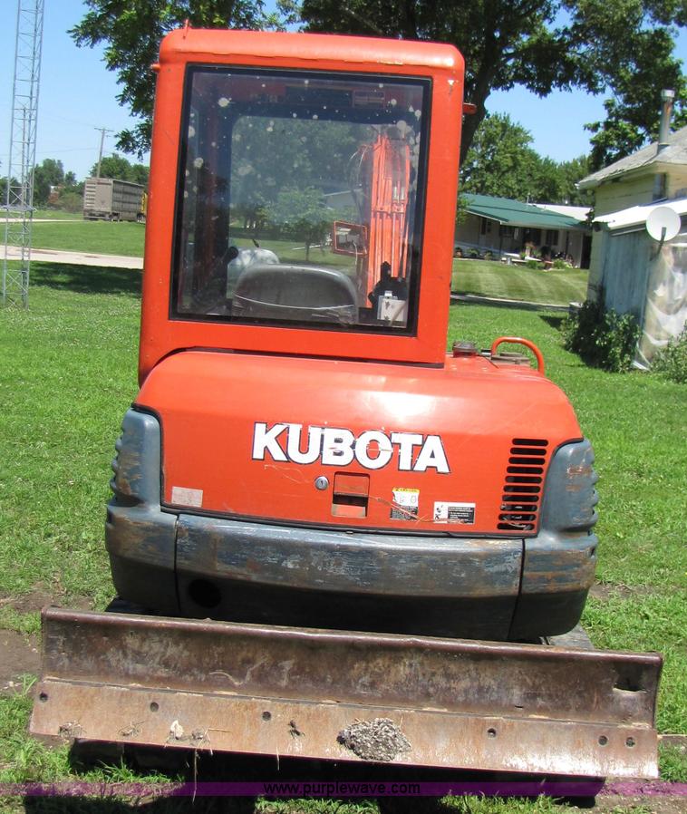 image for item 3539 1997 Kubota KX121-2 mini excavator
