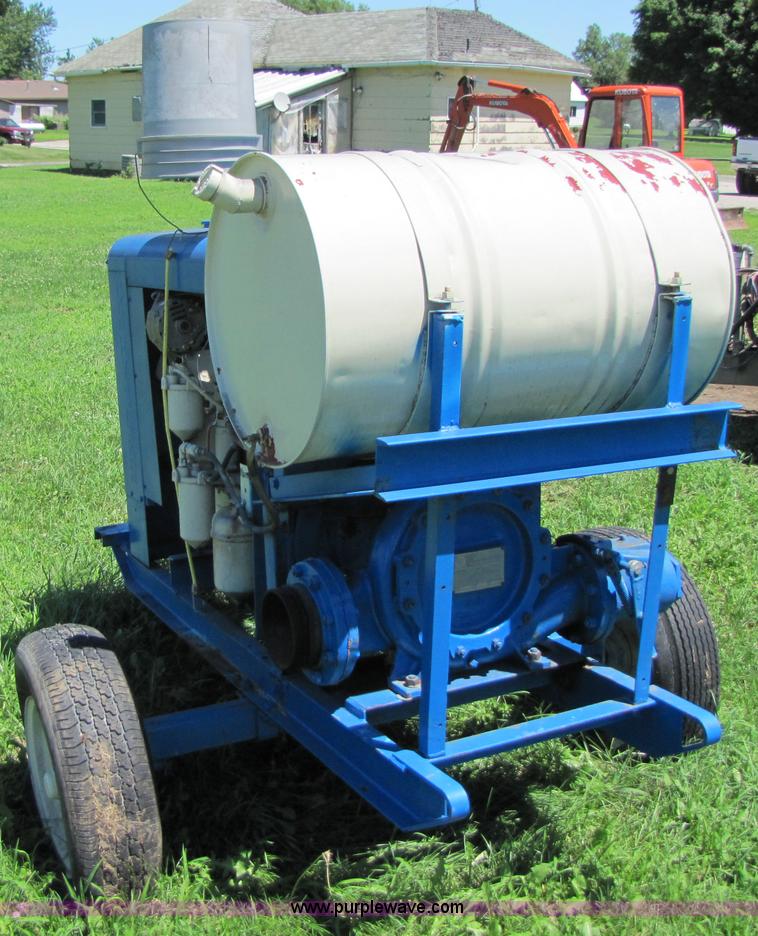 image for item 3541 6" water pump trailer