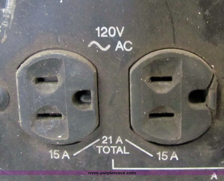 image for item 4259 Miller Legend constant current AC/DC welder generator