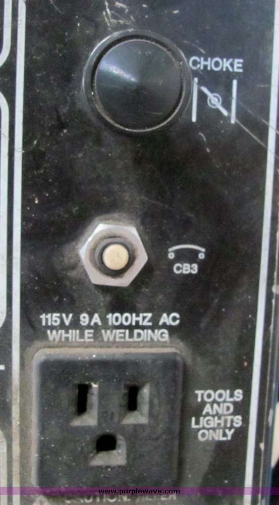 image for item 4259 Miller Legend constant current AC/DC welder generator