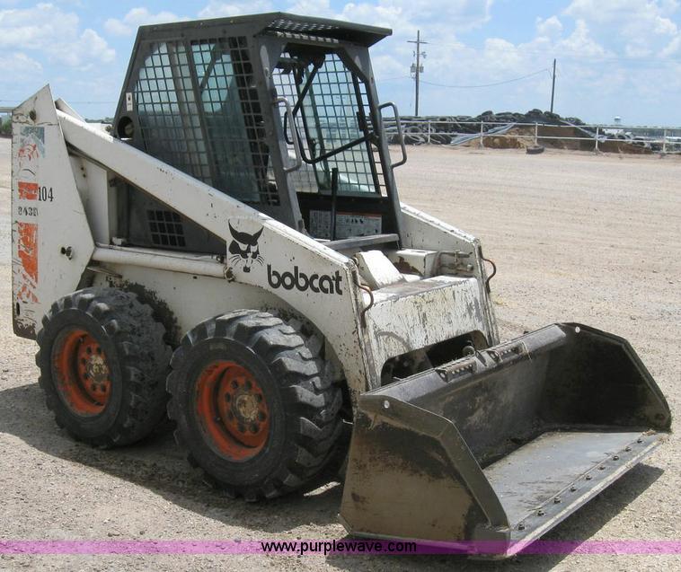 image for item 4288 1990 Bobcat 843B skid steer