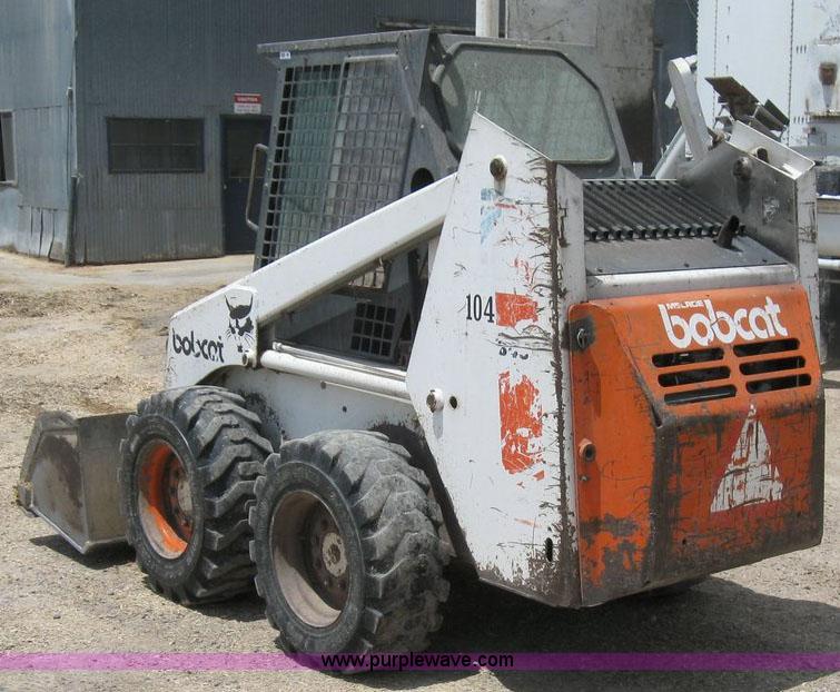 image for item 4288 1990 Bobcat 843B skid steer