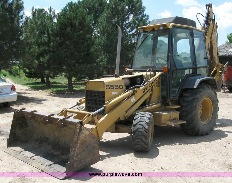 image for item 4289 1992 Ford 555D loader backhoe