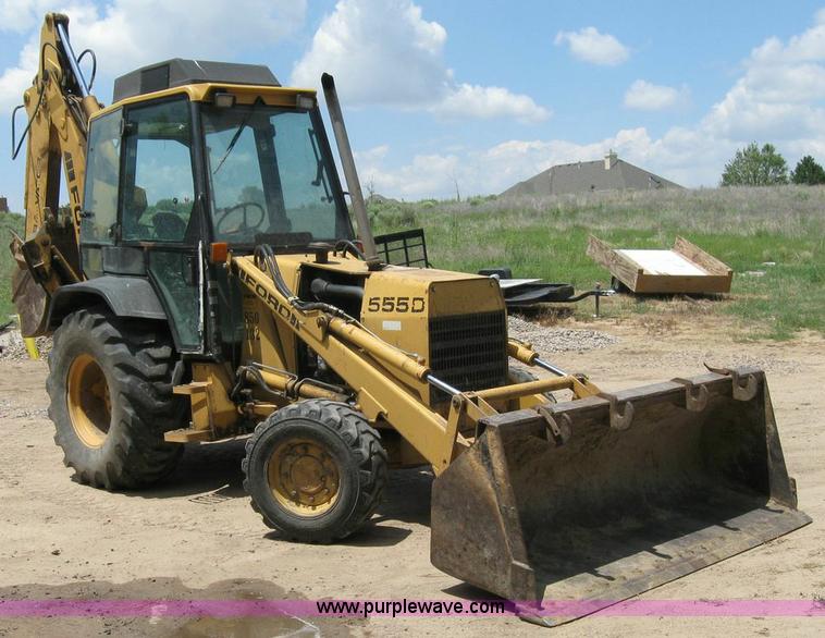 image for item 4289 1992 Ford 555D loader backhoe