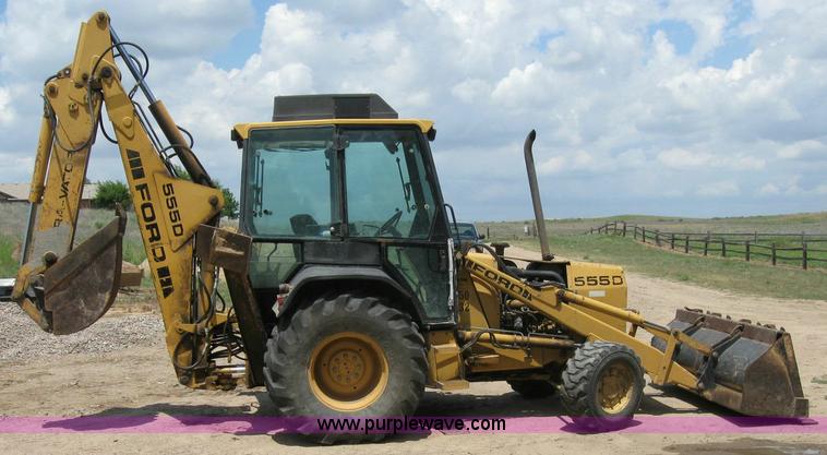 image for item 4289 1992 Ford 555D loader backhoe