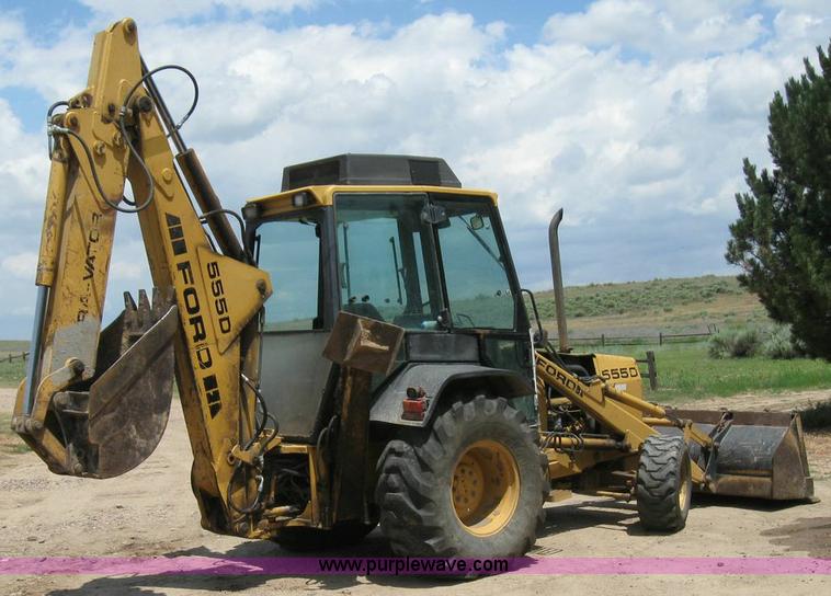 image for item 4289 1992 Ford 555D loader backhoe
