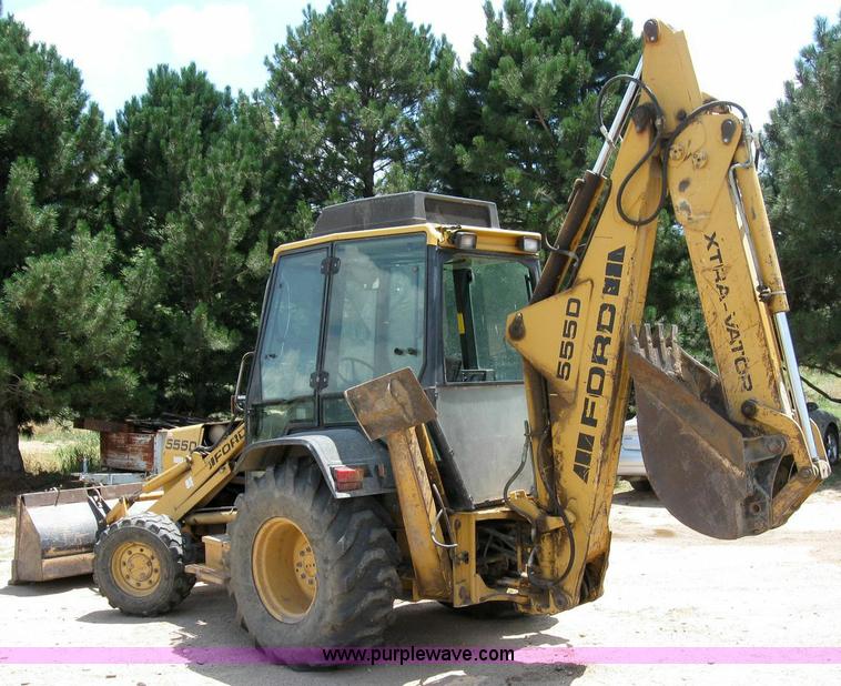 image for item 4289 1992 Ford 555D loader backhoe
