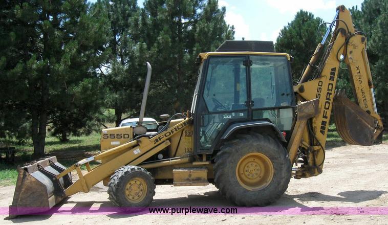 image for item 4289 1992 Ford 555D loader backhoe