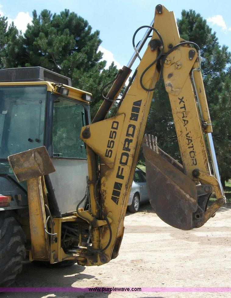 image for item 4289 1992 Ford 555D loader backhoe