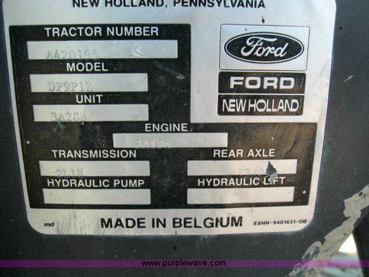 image for item 4289 1992 Ford 555D loader backhoe