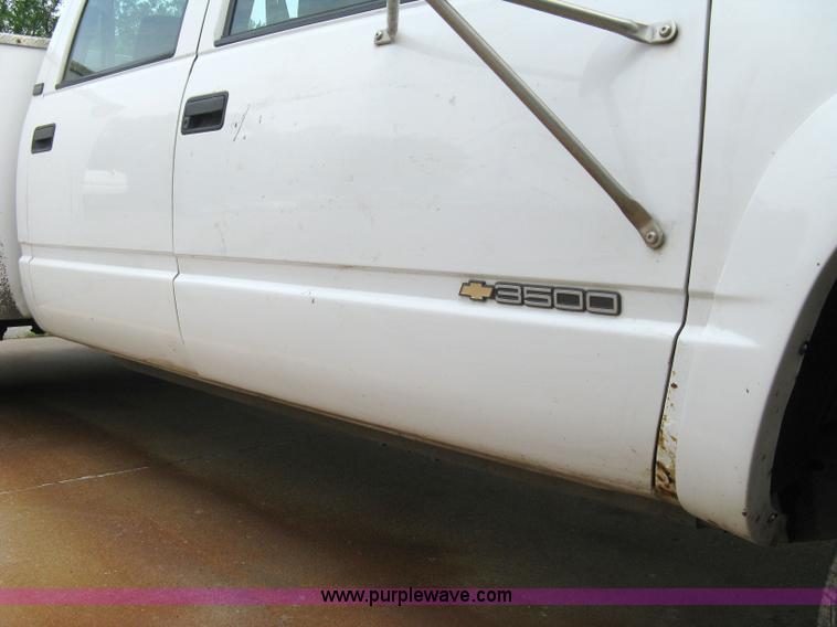 image for item 5032 1995 Chevrolet K3500 four door pickup with utility bed