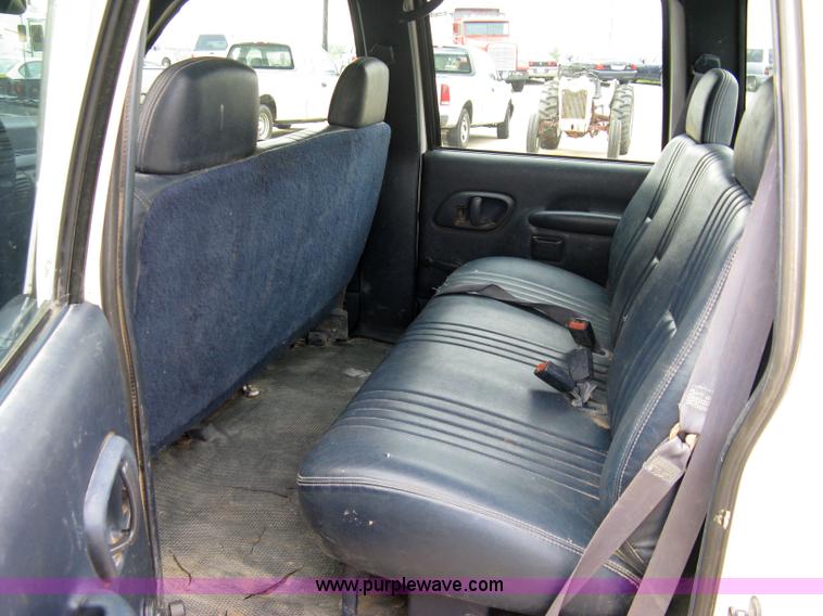 image for item 5032 1995 Chevrolet K3500 four door pickup with utility bed