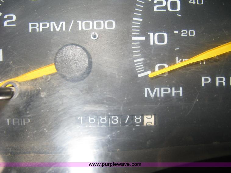 image for item 5032 1995 Chevrolet K3500 four door pickup with utility bed