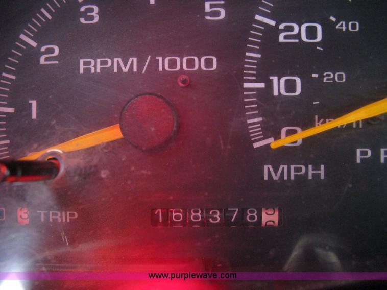 image for item 5032 1995 Chevrolet K3500 four door pickup with utility bed