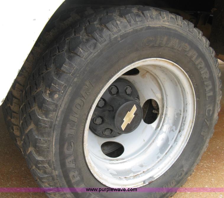 image for item 5032 1995 Chevrolet K3500 four door pickup with utility bed