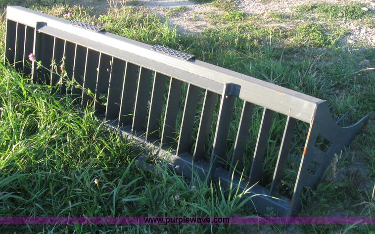 image for item 7234 72" skid steer rock bucket