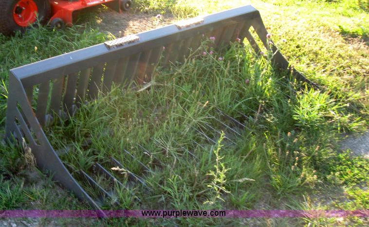 image for item 7234 72" skid steer rock bucket