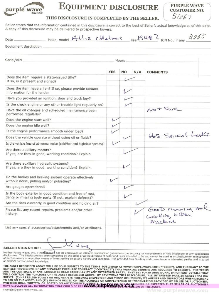 image for item 2065 Allis Chalmers HD-5 crawler loader