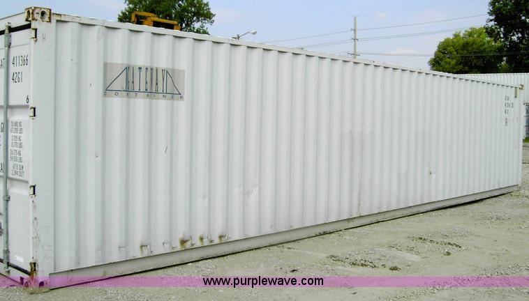 image for item 1004 40' standard cargo worthy international shipping container