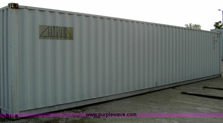 image for item 1004 40' standard cargo worthy international shipping container