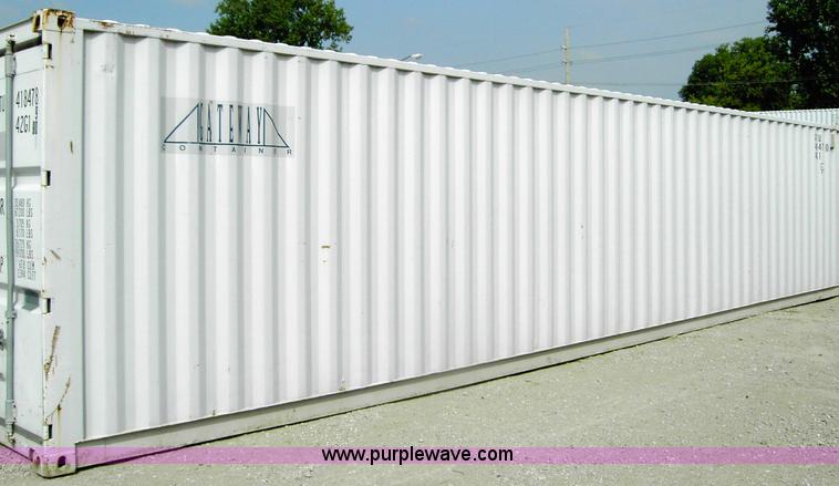 image for item 1006 40' standard cargo worthy international shipping container