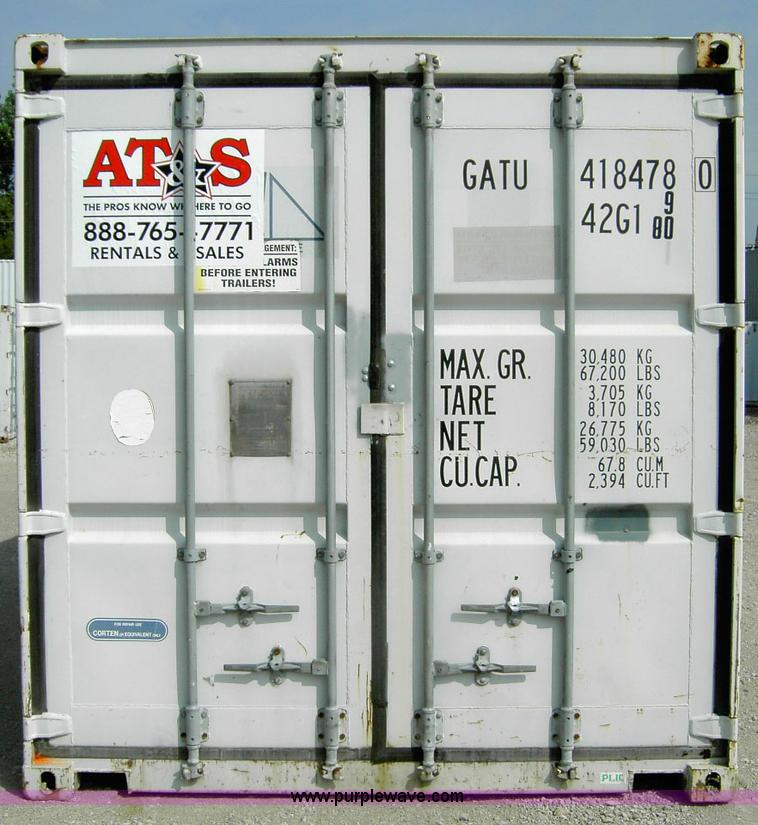 image for item 1006 40' standard cargo worthy international shipping container