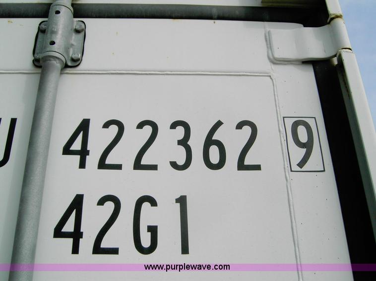 image for item 1007 40' standard cargo worthy international shipping container