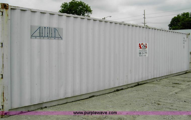 image for item 1008 40' standard cargo worthy international shipping container