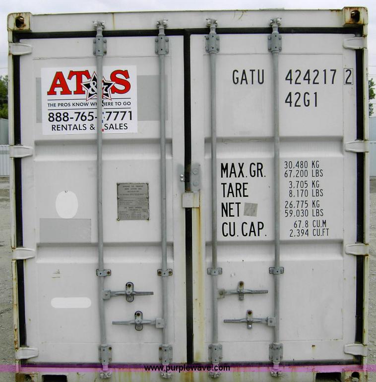 image for item 1008 40' standard cargo worthy international shipping container