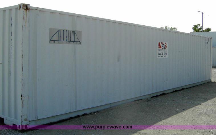 image for item 1009 40' standard cargo worthy international shipping container