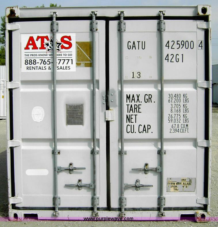 image for item 1009 40' standard cargo worthy international shipping container