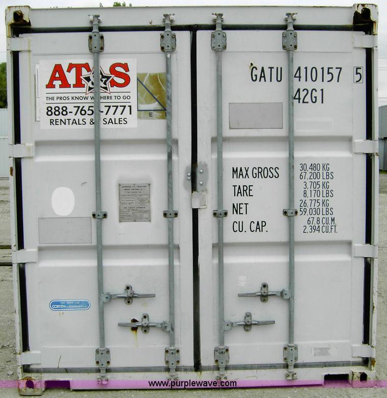 image for item 1011 40' standard cargo worthy international shipping container