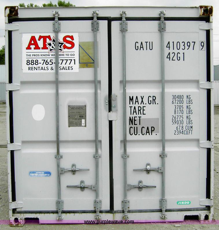 image for item 1012 40' standard cargo worthy international shipping container