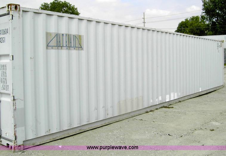image for item 1013 40' standard cargo worthy international shipping container