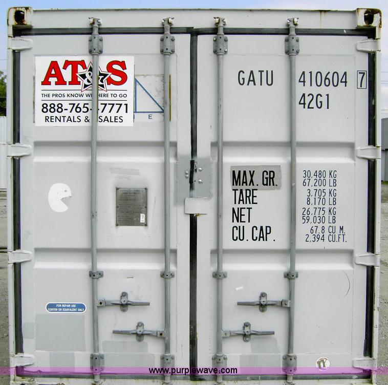 image for item 1013 40' standard cargo worthy international shipping container