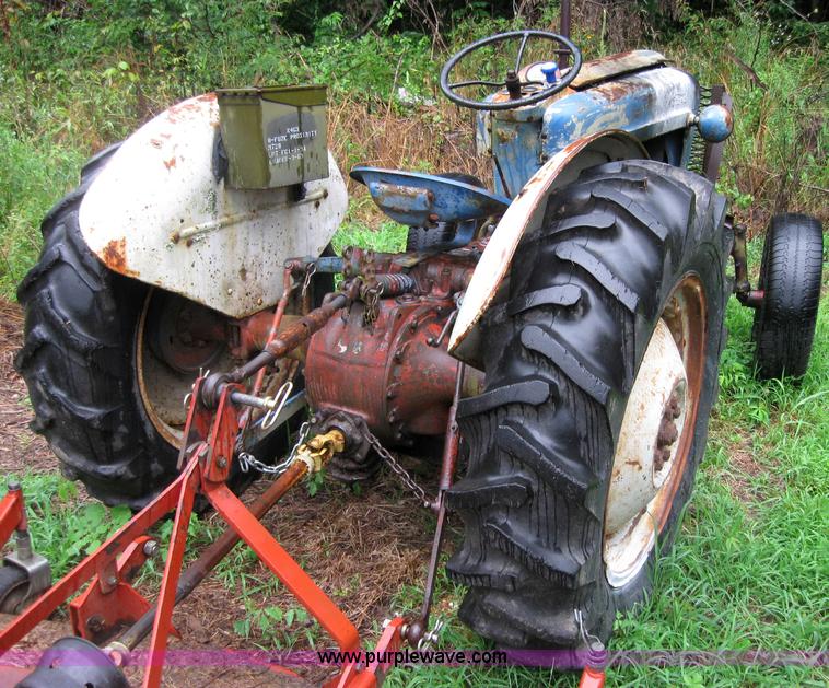 image for item 2064 1953 Ford Jubulee tractor