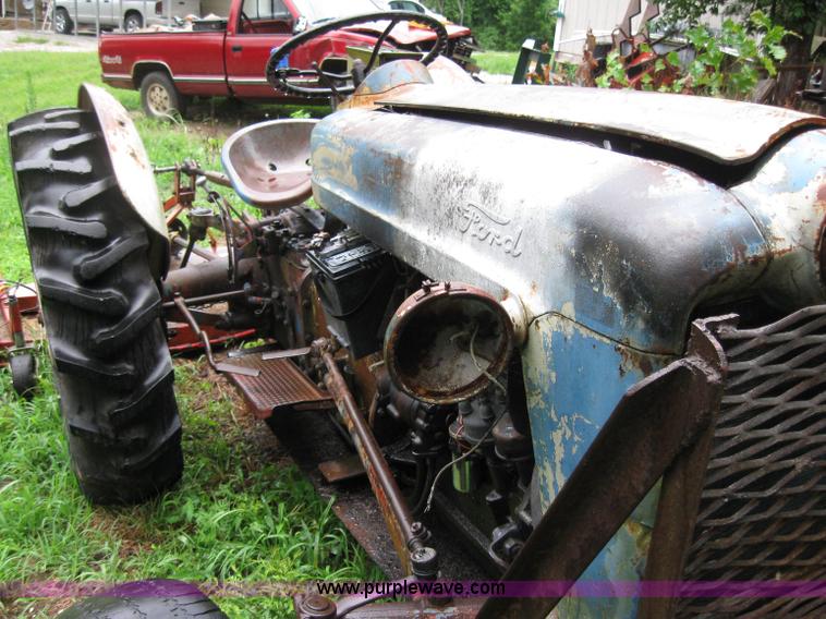 image for item 2064 1953 Ford Jubulee tractor