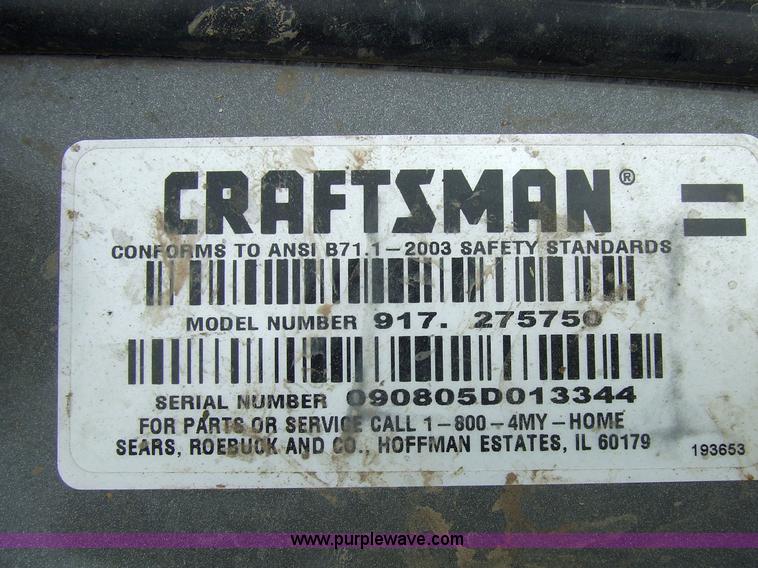 image for item 2096 Craftsman LT2000 42" riding mower