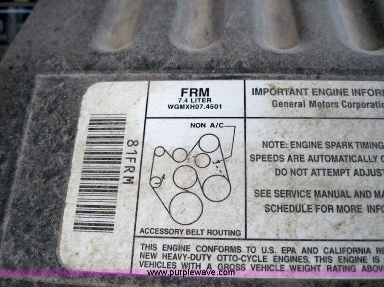 image for item 3002 1998 GMC Sierra C3500 HD truck with dump bed