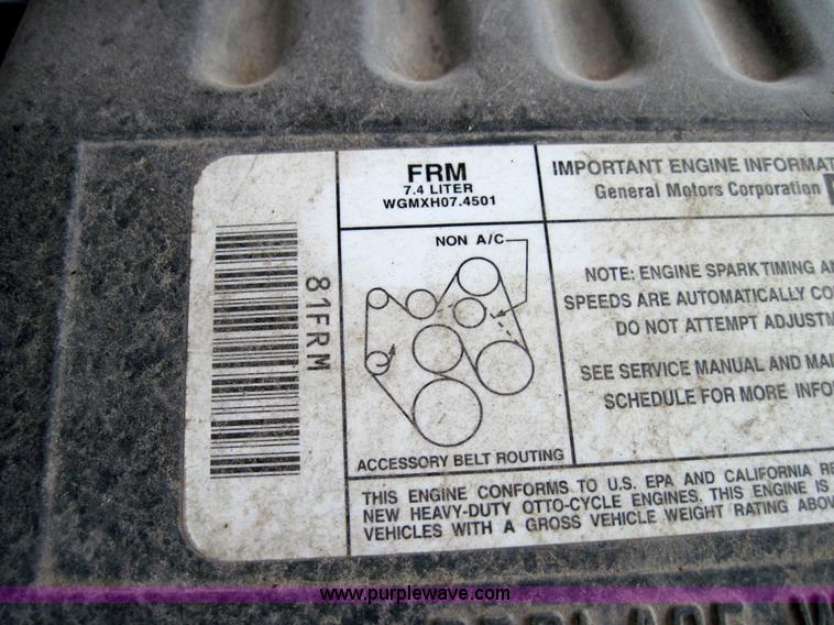 image for item 3002 1998 GMC Sierra C3500 HD truck with dump bed