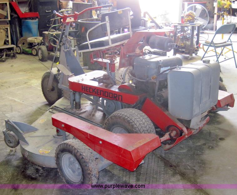 image for item 3010 Heckendorn 84" cut riding mower