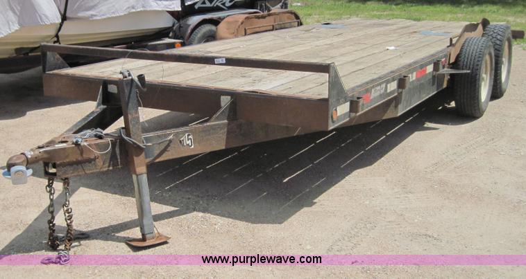 image for item 3016 1999 Besler 18' car trailer