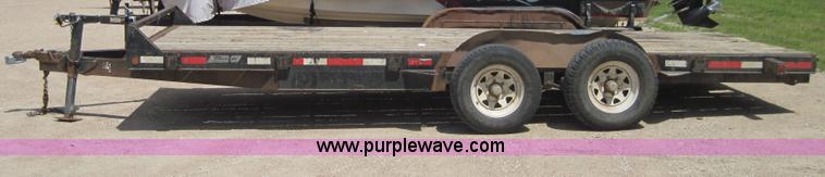 image for item 3016 1999 Besler 18' car trailer