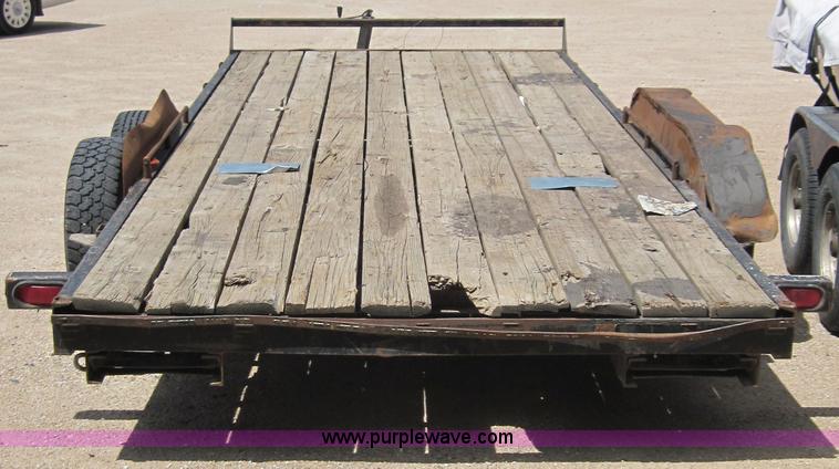 image for item 3016 1999 Besler 18' car trailer