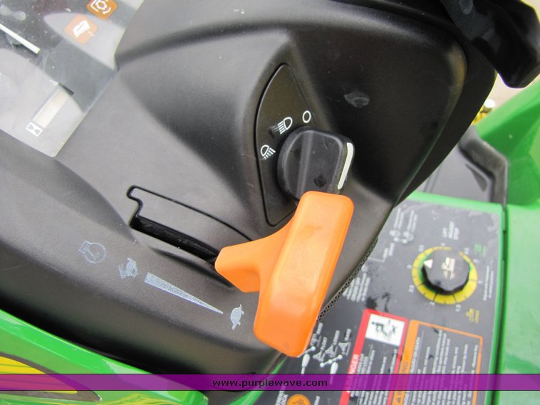 image for item 3295 John Deere X595 lawn tractor with mower