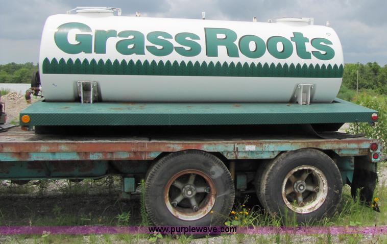 image for item 3507 Dual tank chemical mixer tank on truck bed